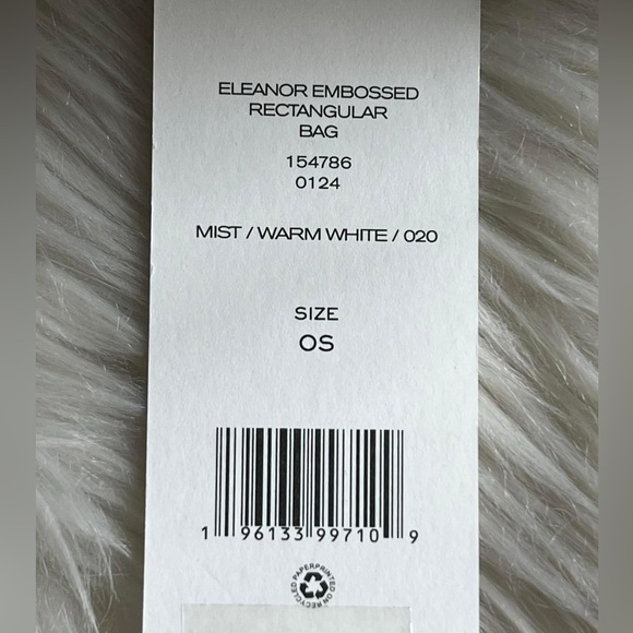 154786 - Tory Burch Eleanor Embossed Rectangular Bag - Picture 11 of 13